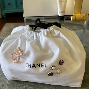 Chanel Classic Drawstring Pouch